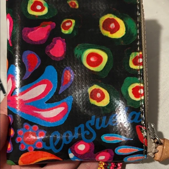 Colorful Floral Wristlet Wallet - Sophie Teeny Pouch
Consuela - Picture 4 of 5